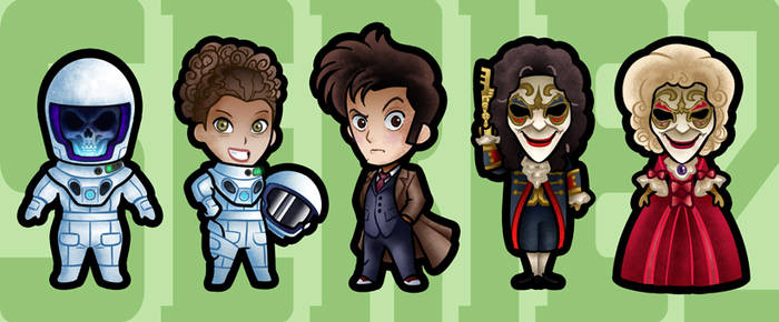 DOCTOR WHO MAGNET SERIES 2