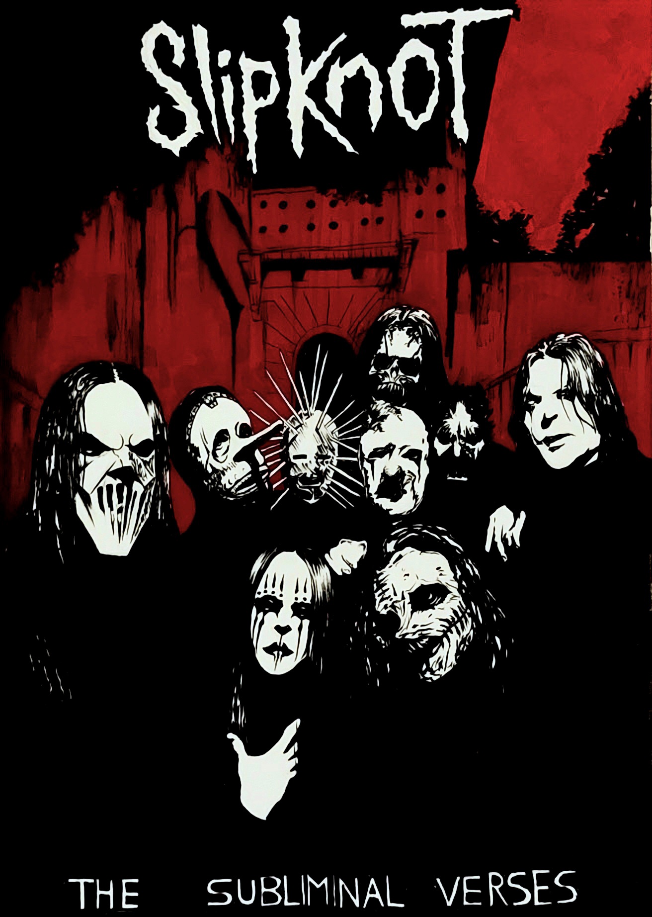 Slipknot Vol.3 remade poster 2nd try by TornfaceWilson on DeviantArt