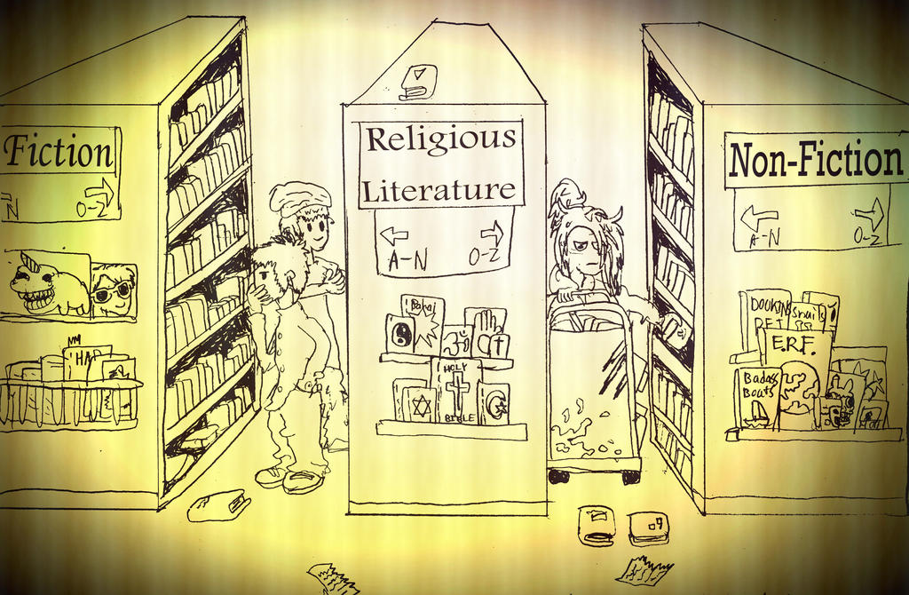 Library Theot The Library by TheShoddyDoodler1995 on DeviantArt