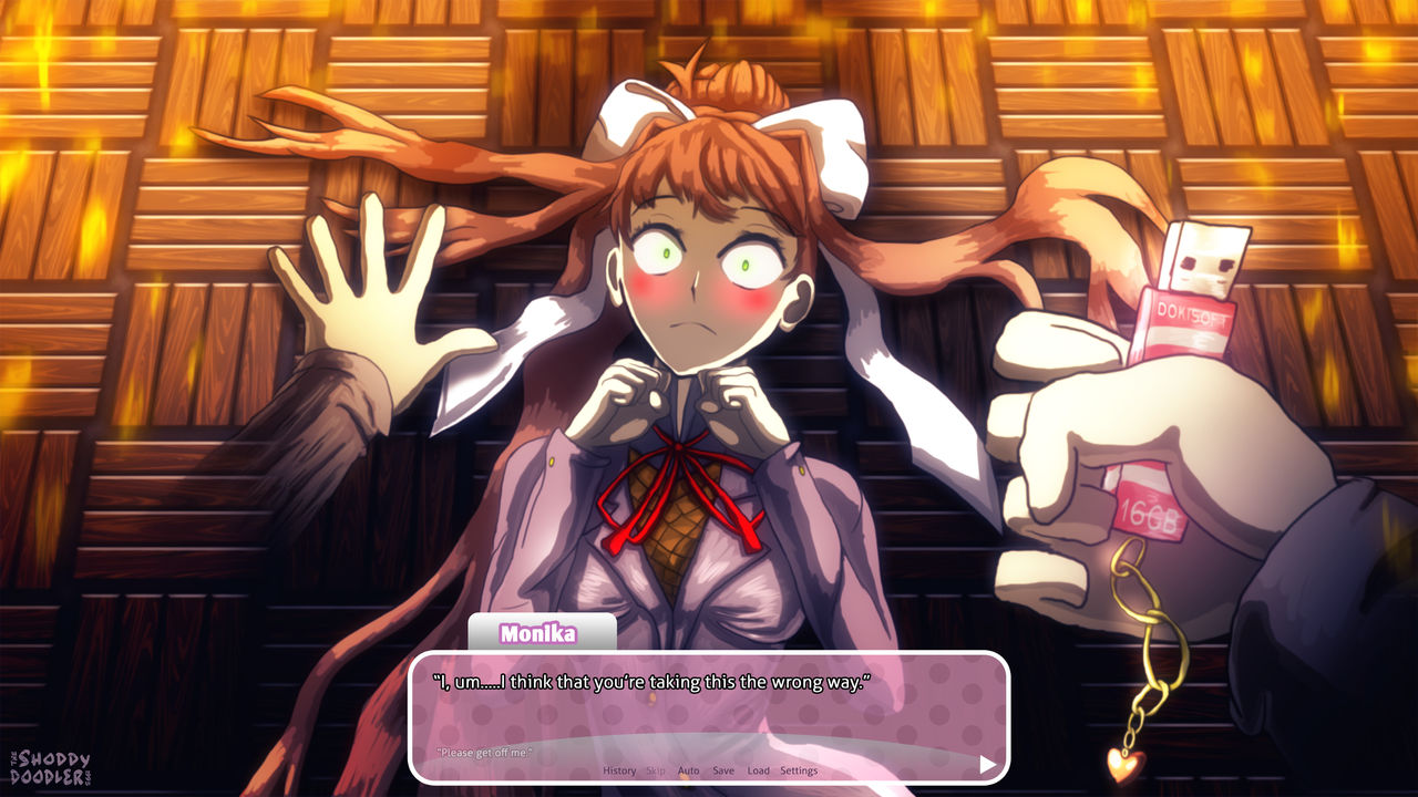 How To Load Monika Onto USB by TheShoddyDoodler1995 on DeviantArt