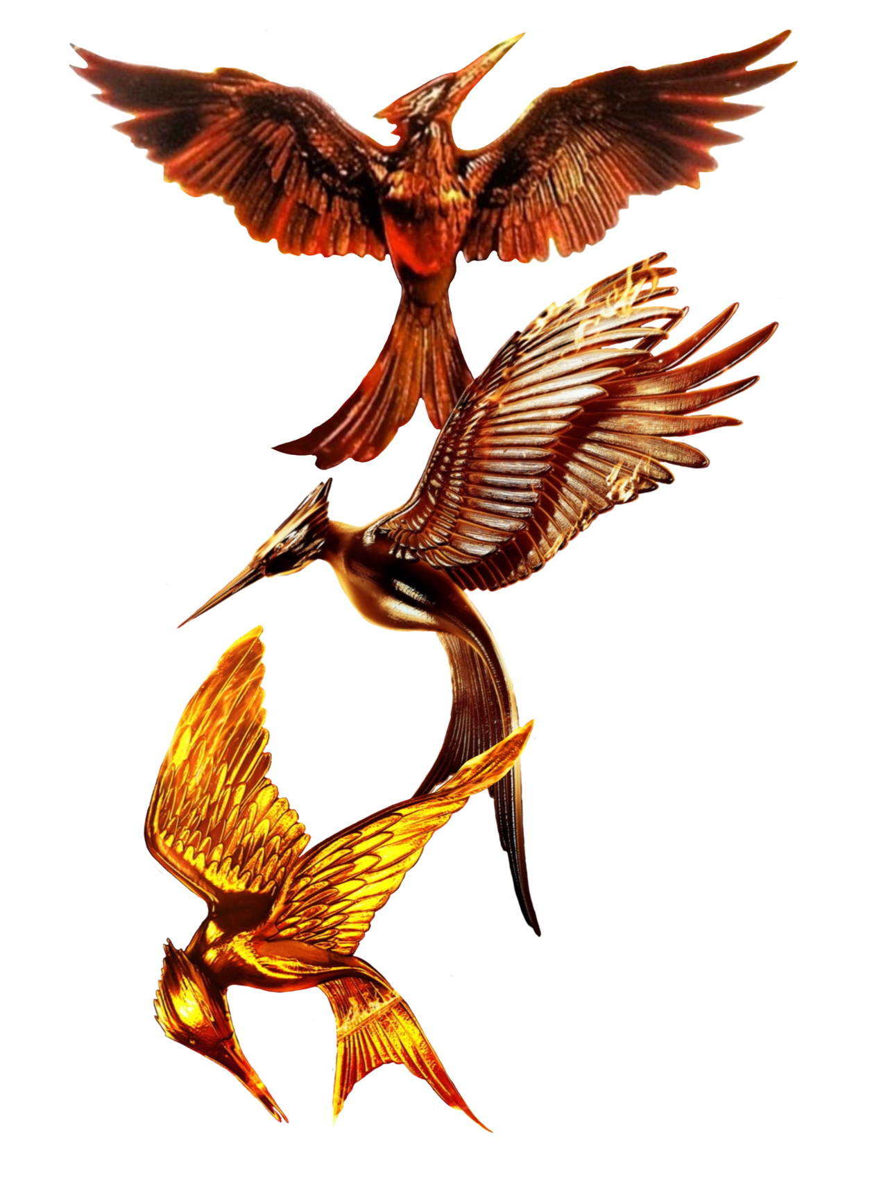 Mockingjay 3 Three Mockingjays by allheartsgoboom on DeviantArt