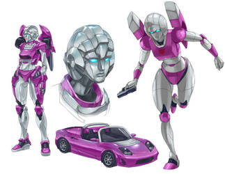 Arcee as other car by stupjam