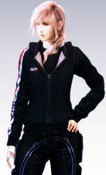 Lightning Mass Effect 3 Jack N7 Hoodie