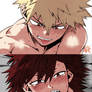 Bakugou x Kirishima nsfw