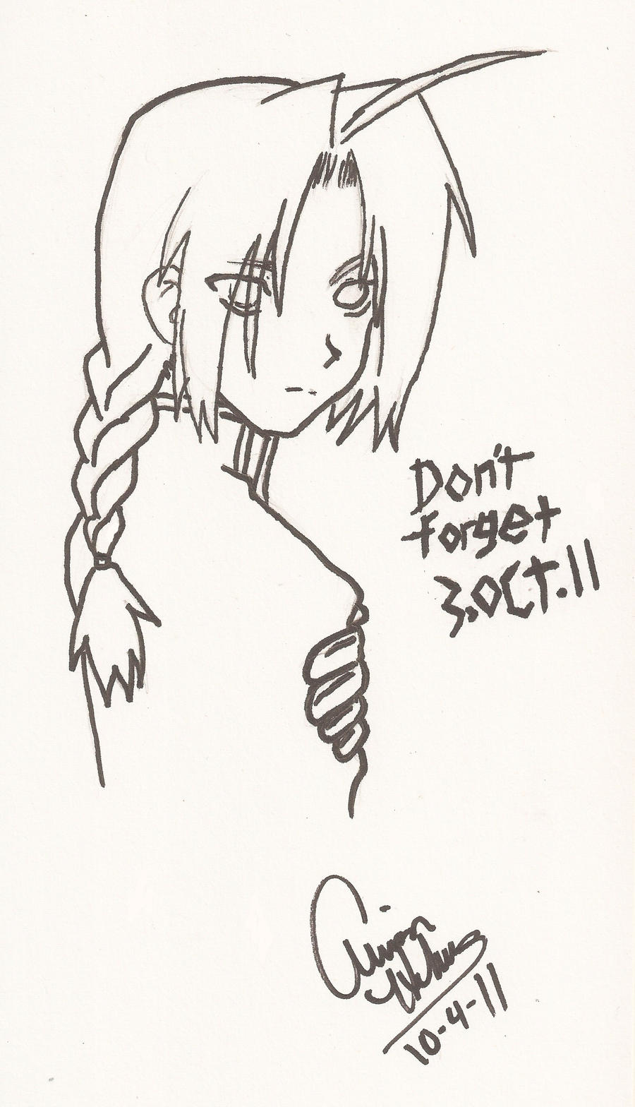 Don't Forget -sketch-