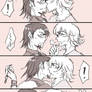 TigerxBunny: Kiss Kiss Kiss~