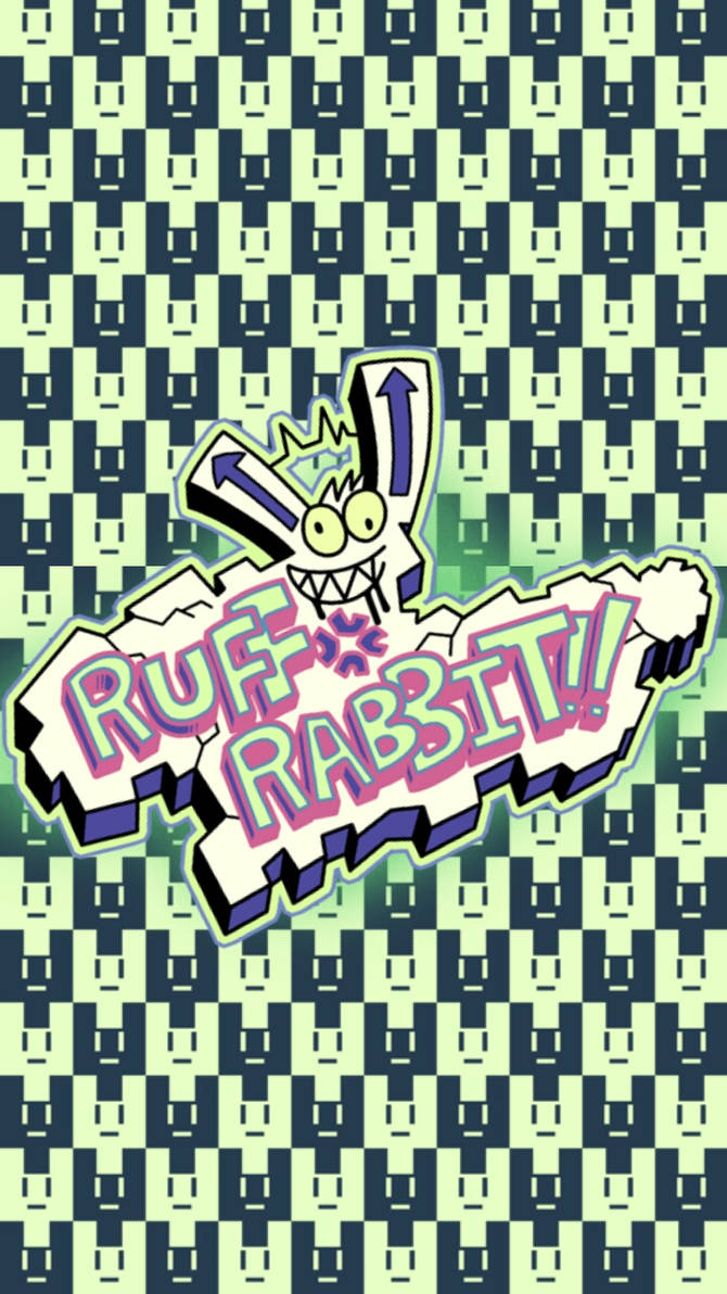 Ruff Rabbit Logo Ruff Rabbit Logo Rabbit In Collar Hi Res Stock Photography And Images