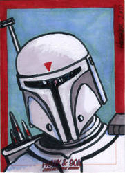 Boba Fett ACEO - Star Wars Day