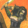 Quinlan Vos Sketch Card ACEO