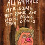 TRUMP PIG ANIMAL COUNTRY