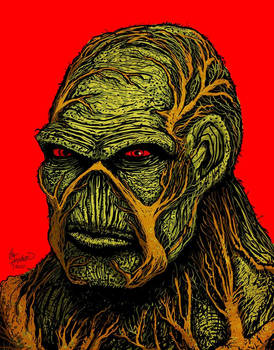 Swamp thing 1 - hal hefner