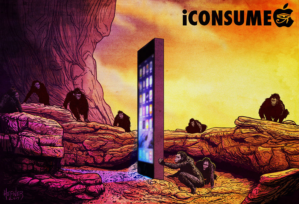 2001 A Smartphone Odyssey by Hal Hefner