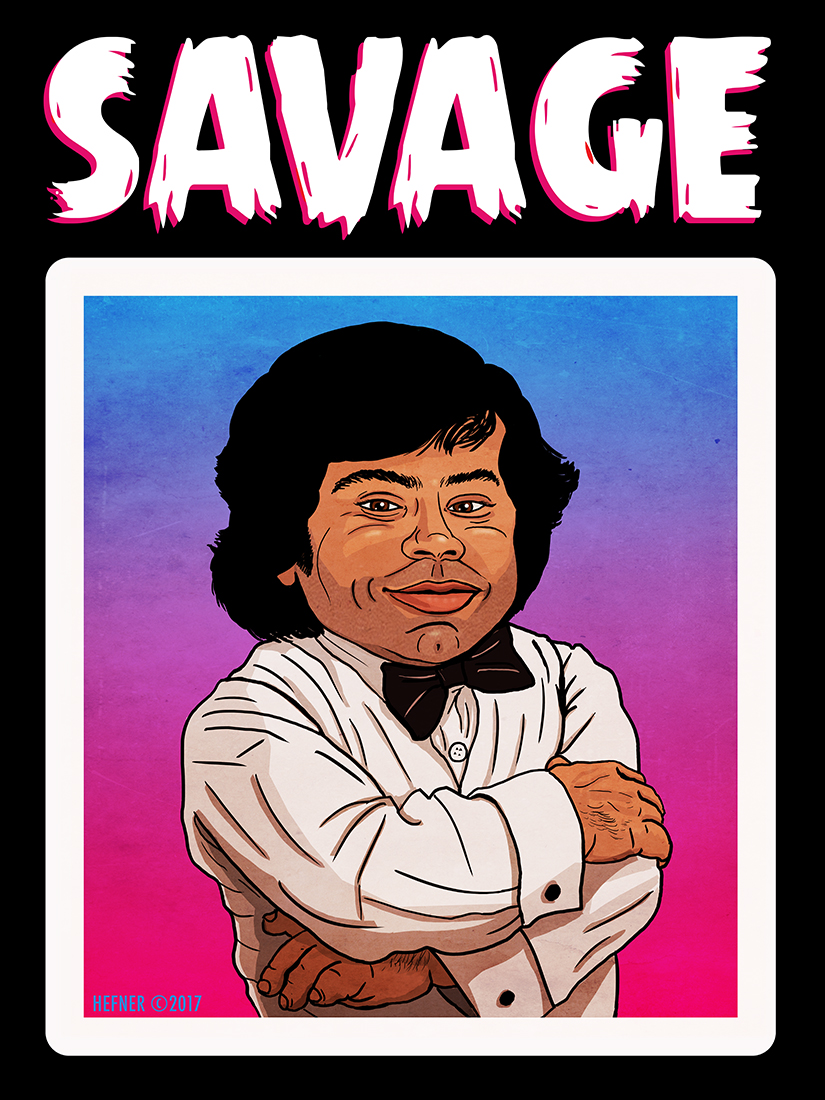 Herve Villechaize - Tattoo - SAVAGE