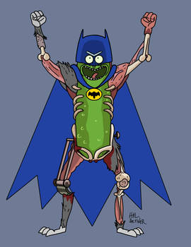 Pickle Rick-batman