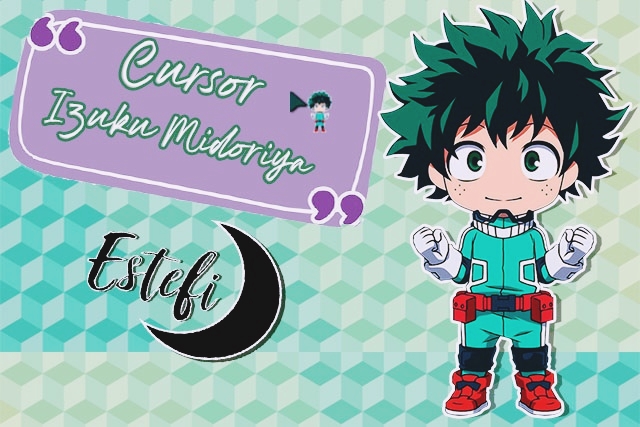 MHA Anime Cursor with Izuku Midoriya - Anime Cursors - Sweezy Cursors