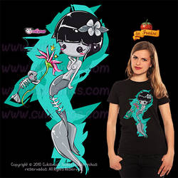 The Dead Mermaid in tshirt contest