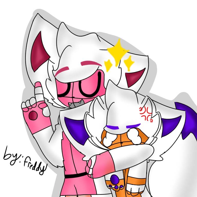 Funtime Foxy and Lolbit by AmandabelleDA on DeviantArt