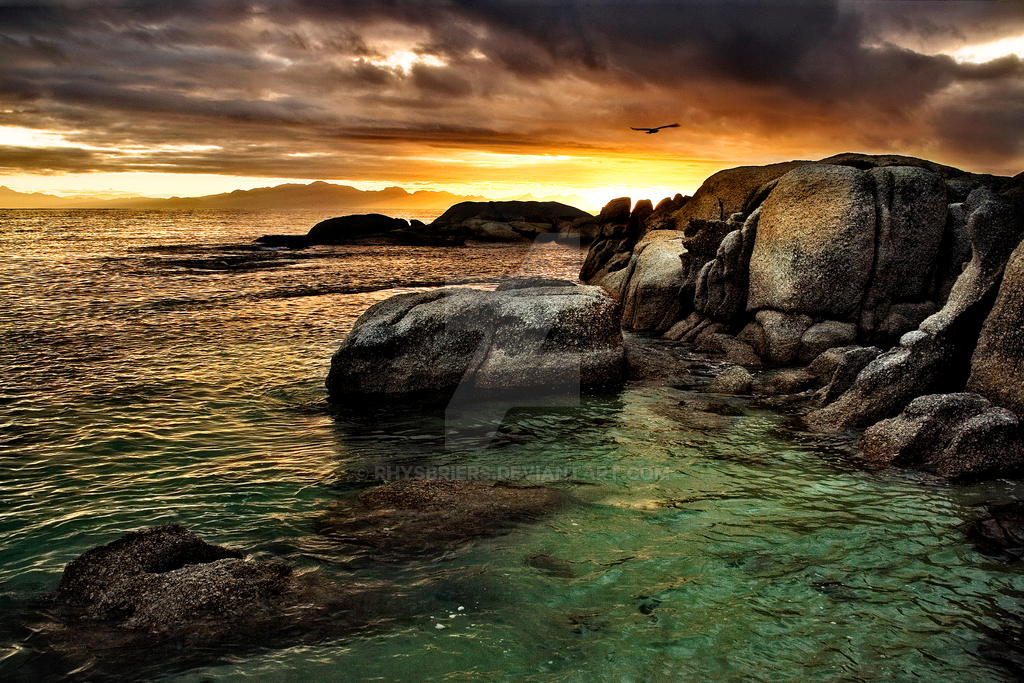 Ballagh Rocks Sunrise Boulders sunrise by RhysBriers on DeviantArt