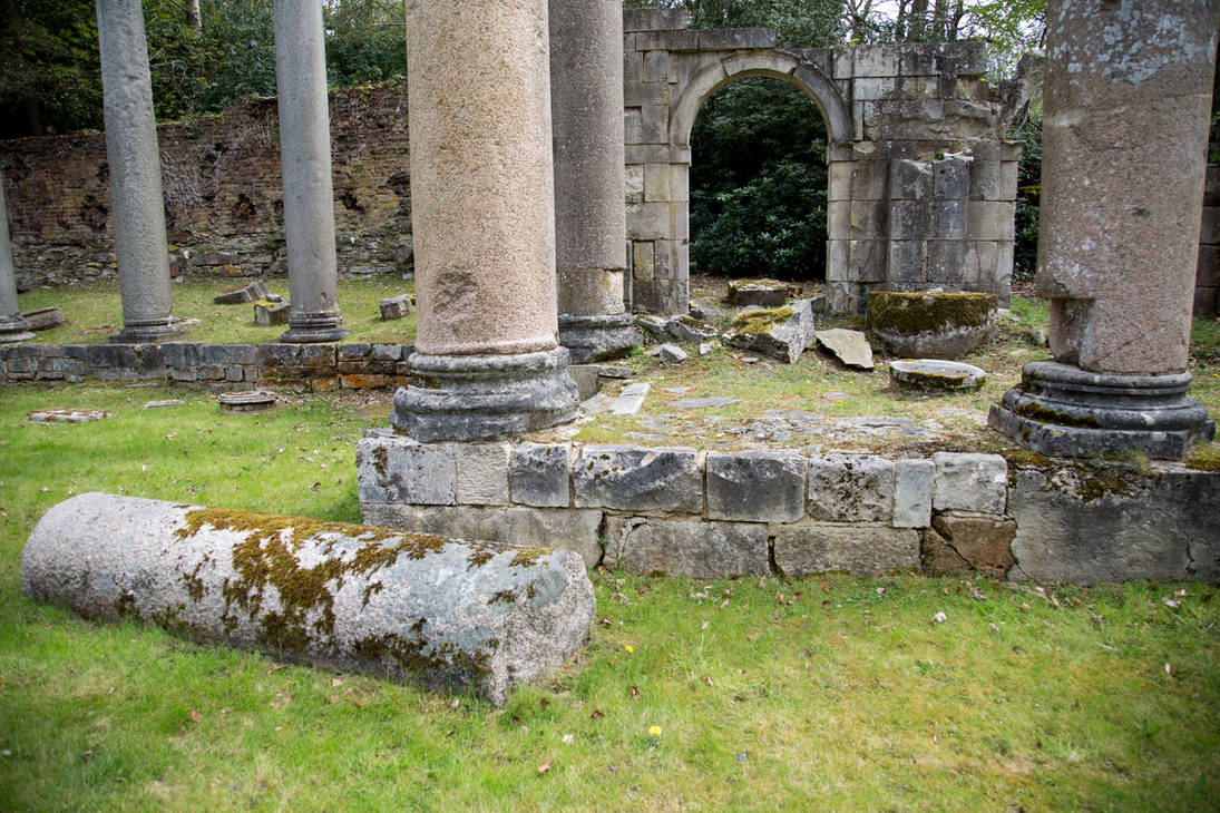 Stock...  Virginia Water Roman Ruins 1 by RhysBriers