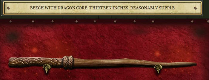 more pottermore stuff- my wand