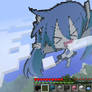 Minecraft Wool Art - Hastune Miku Chibi