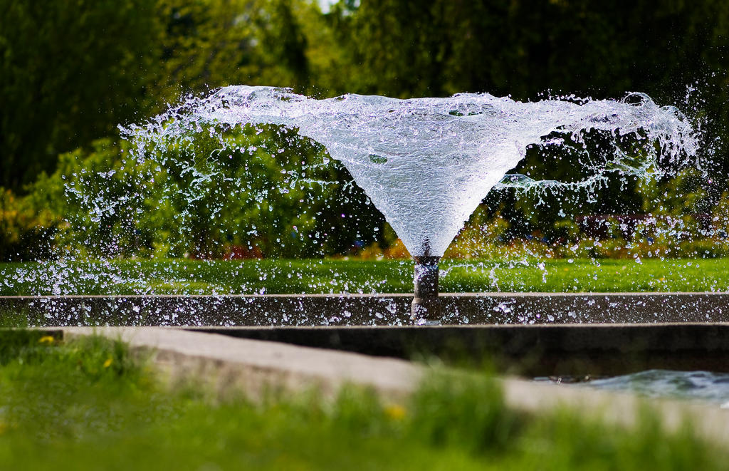 Cone Fountain 1