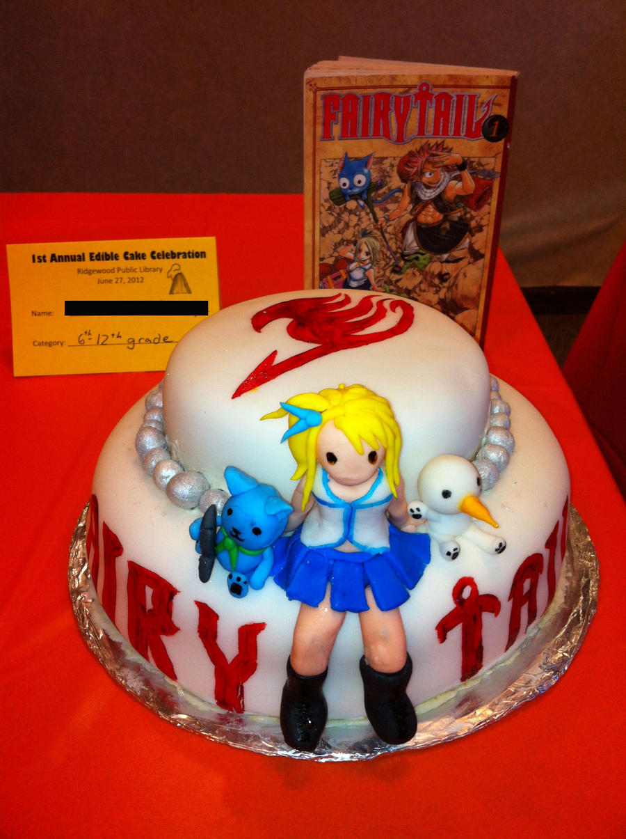 Fairy Tail Cake By All0ftheabove On Deviantart Fairy Tail Cake By All0ftheabove On Deviantart