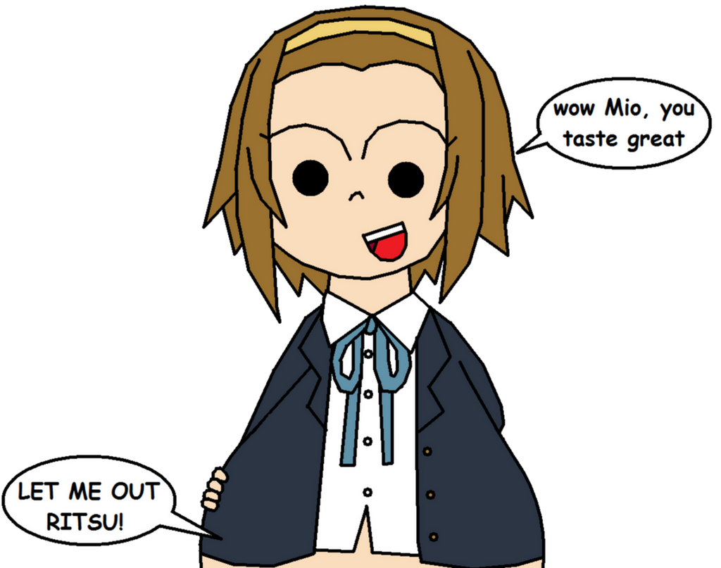 Ritsu ate Mio by VoreToons on DeviantArt