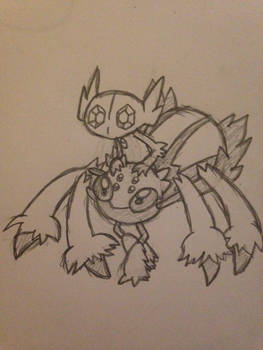 Sableye and galvantula