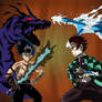 Hiei vs Tanjiro (YYH/DS)