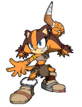 Sticks the badger by Midowko