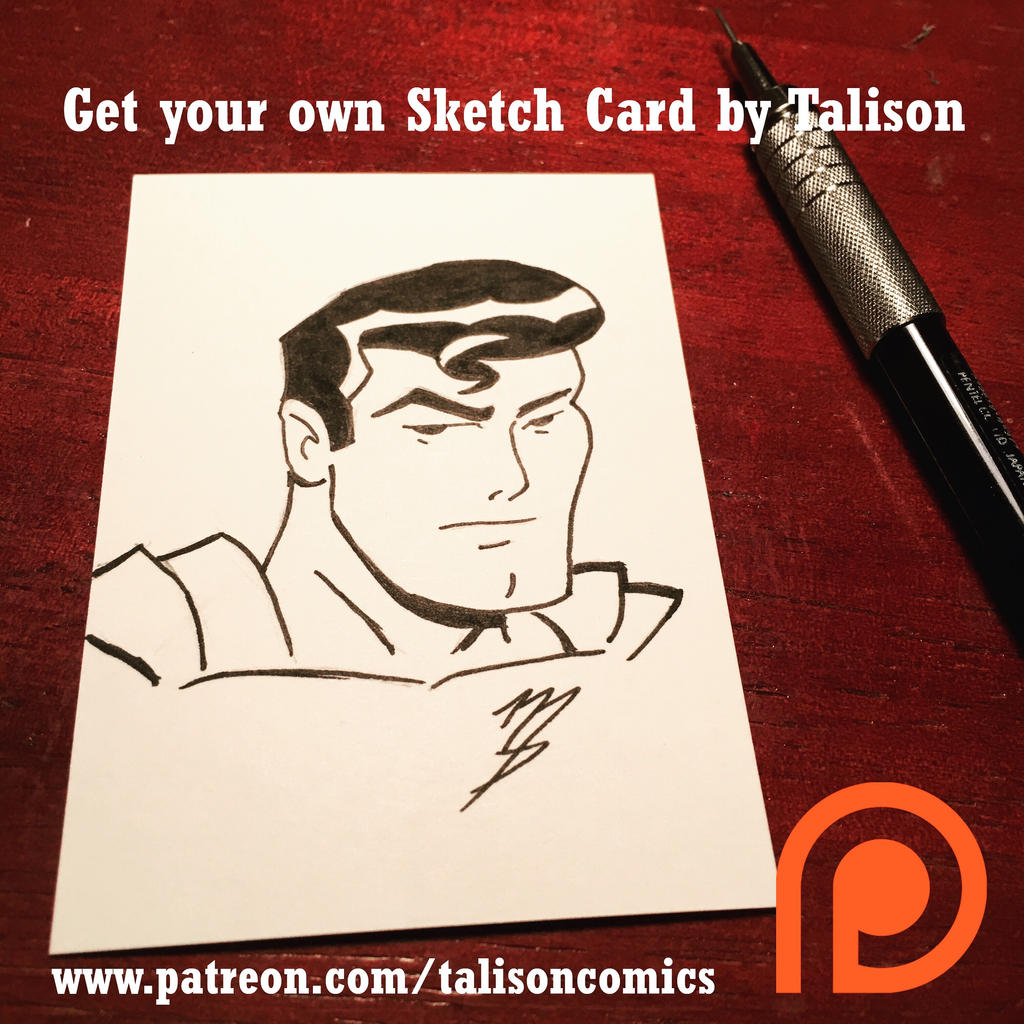 Sketch Cards now available on Patreon!