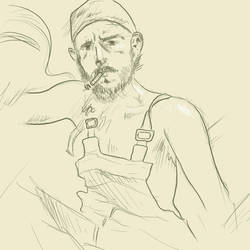 Internet Cowboy Sketch