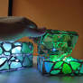 Sea glass jewelry box