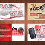TM Photography Business Cards