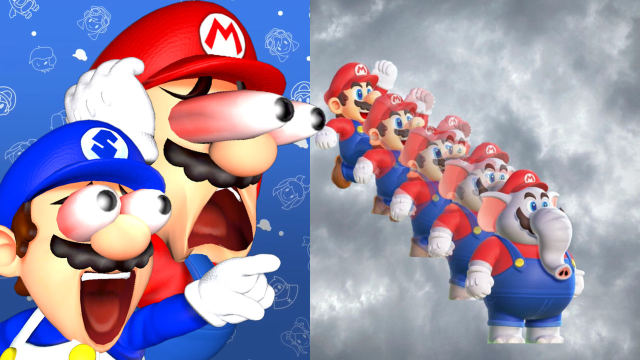 Classic SMG4: Mario Reacts To Nintendo Memes 14