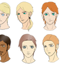 Assassins Creed Syndicate OCs Heads