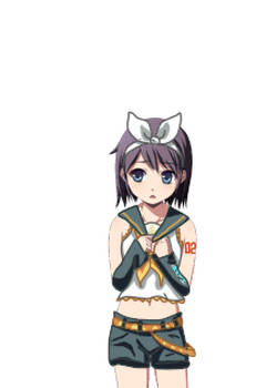 [Sprite] Yuka Mochida- Rin Kagamine Cosplay