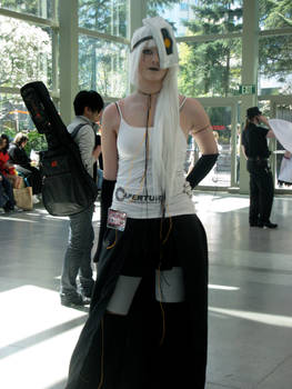 Sakura-con 2012: GLaDOS cosplay