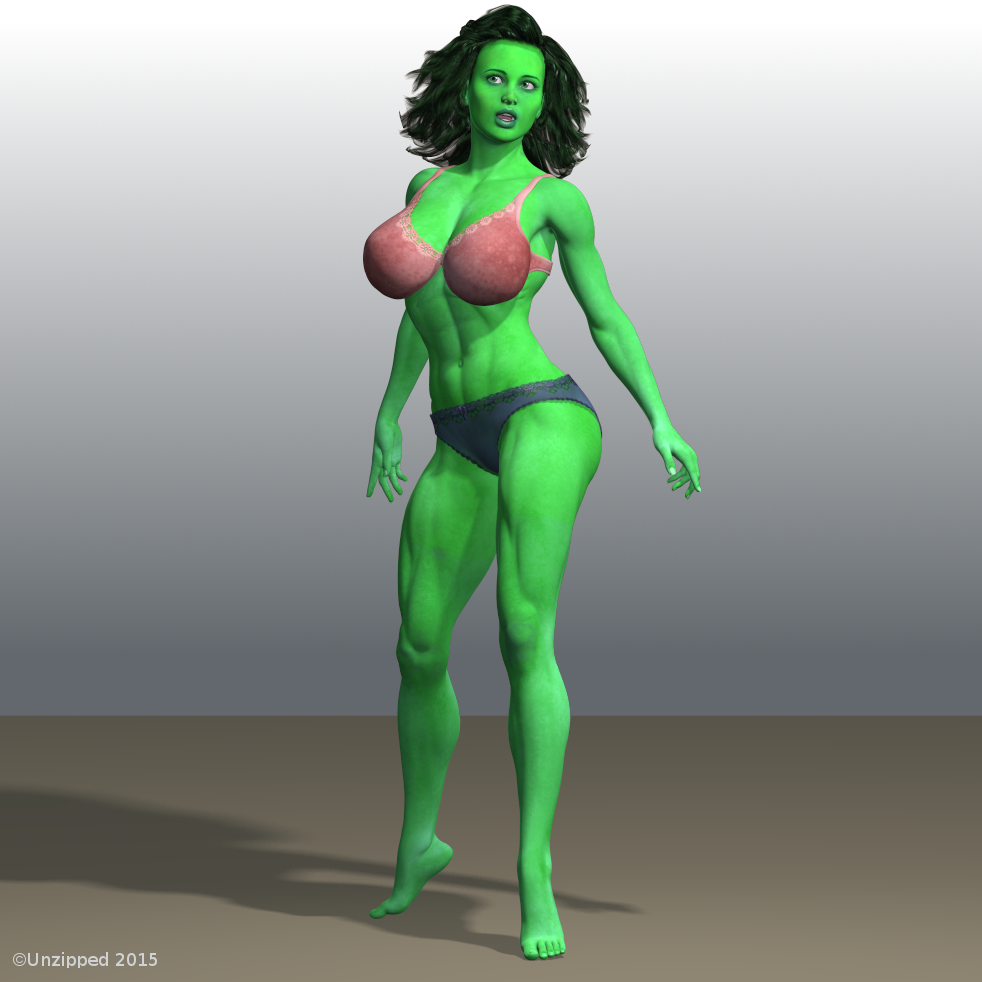 She Hulk - G2 - Test Render - 3001