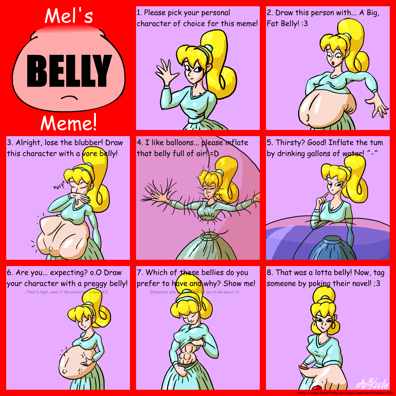 Belly Meme Thing v.2 - Now in Color.