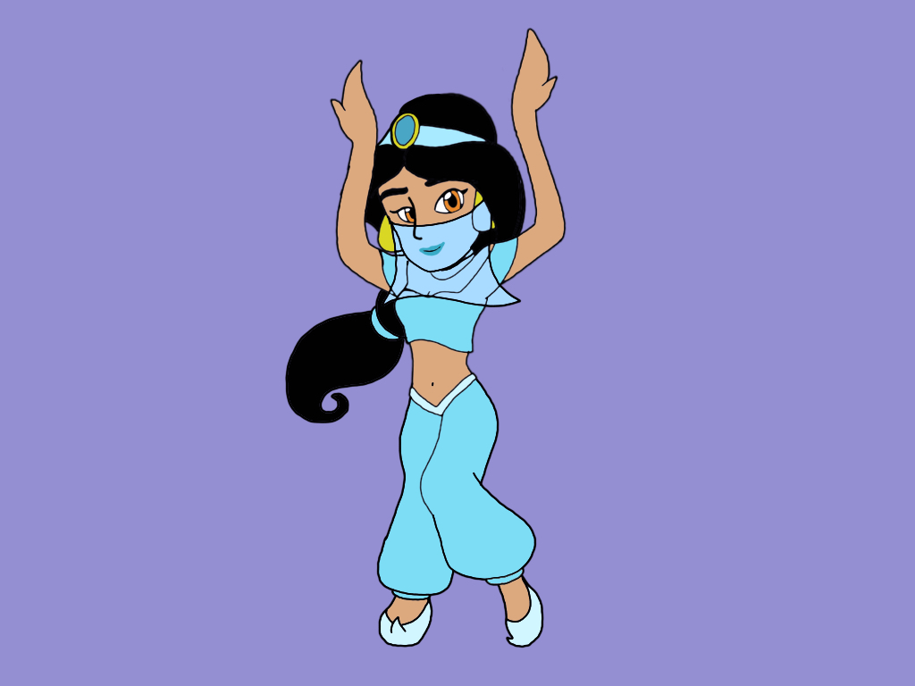Princess Jasmine Belly Dance By Jmantheangel2 On Deviantart