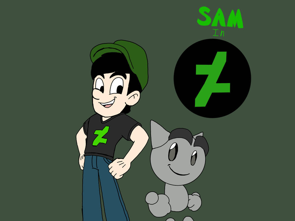 Deviantart Sam Sam wearing deviantart shirt in Deviantart by JManTheAngel2 on DeviantArt