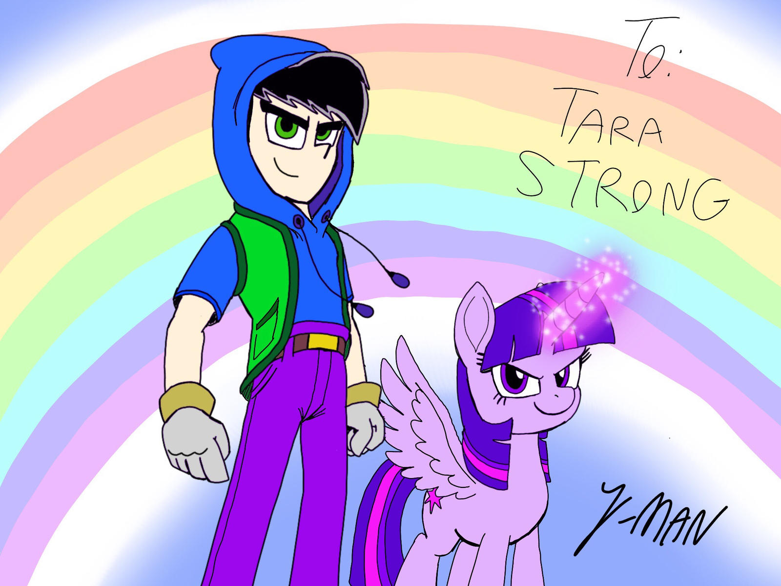 J-Man and Twilight Sparkle Rainbow of Harmony by JManTheAngel2 on ...
