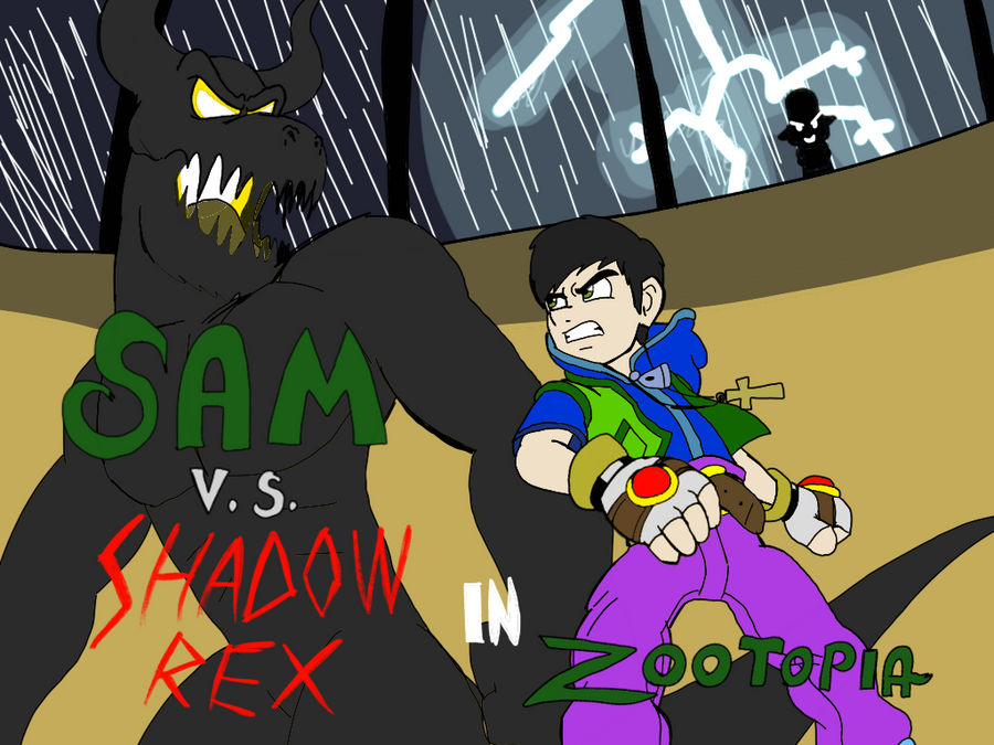 Shadow Rex Sam v.s. Shadow Rex in Zootopia by JManTheAngel2 on DeviantArt