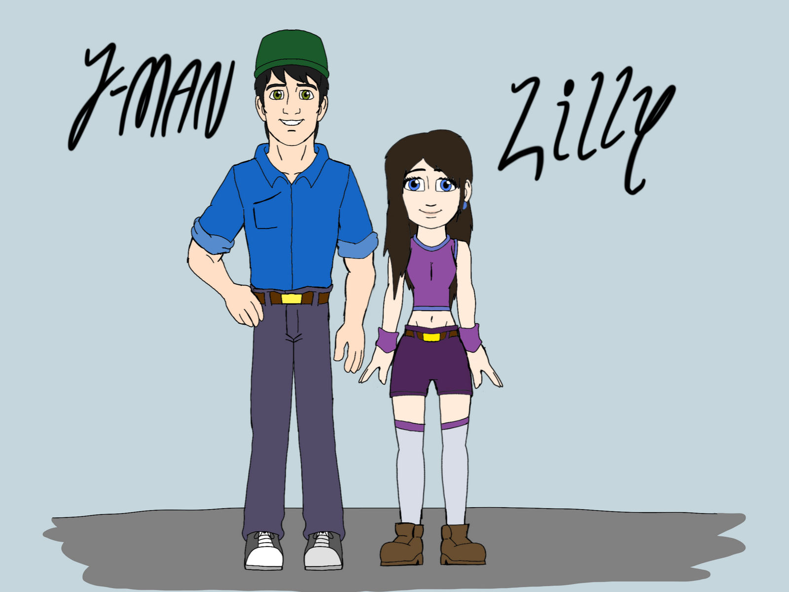 Adult J-Man And Lilly by JManTheAngel2 on DeviantArt