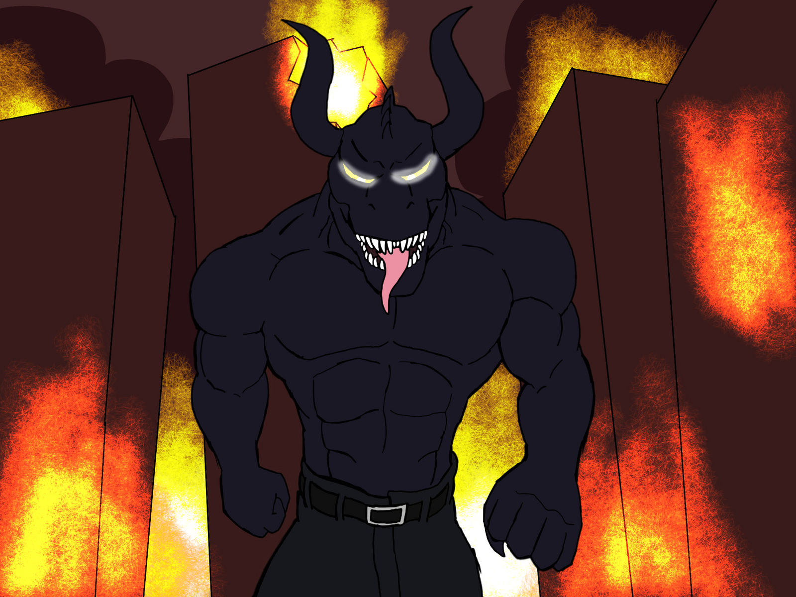 Shadow Rex Shadow Rex has Destroy the City by J-ManTheAngel on DeviantArt