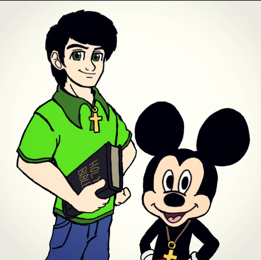 J-Man teach Mickey Mouse about Jesus by JManTheAngel2 on DeviantArt