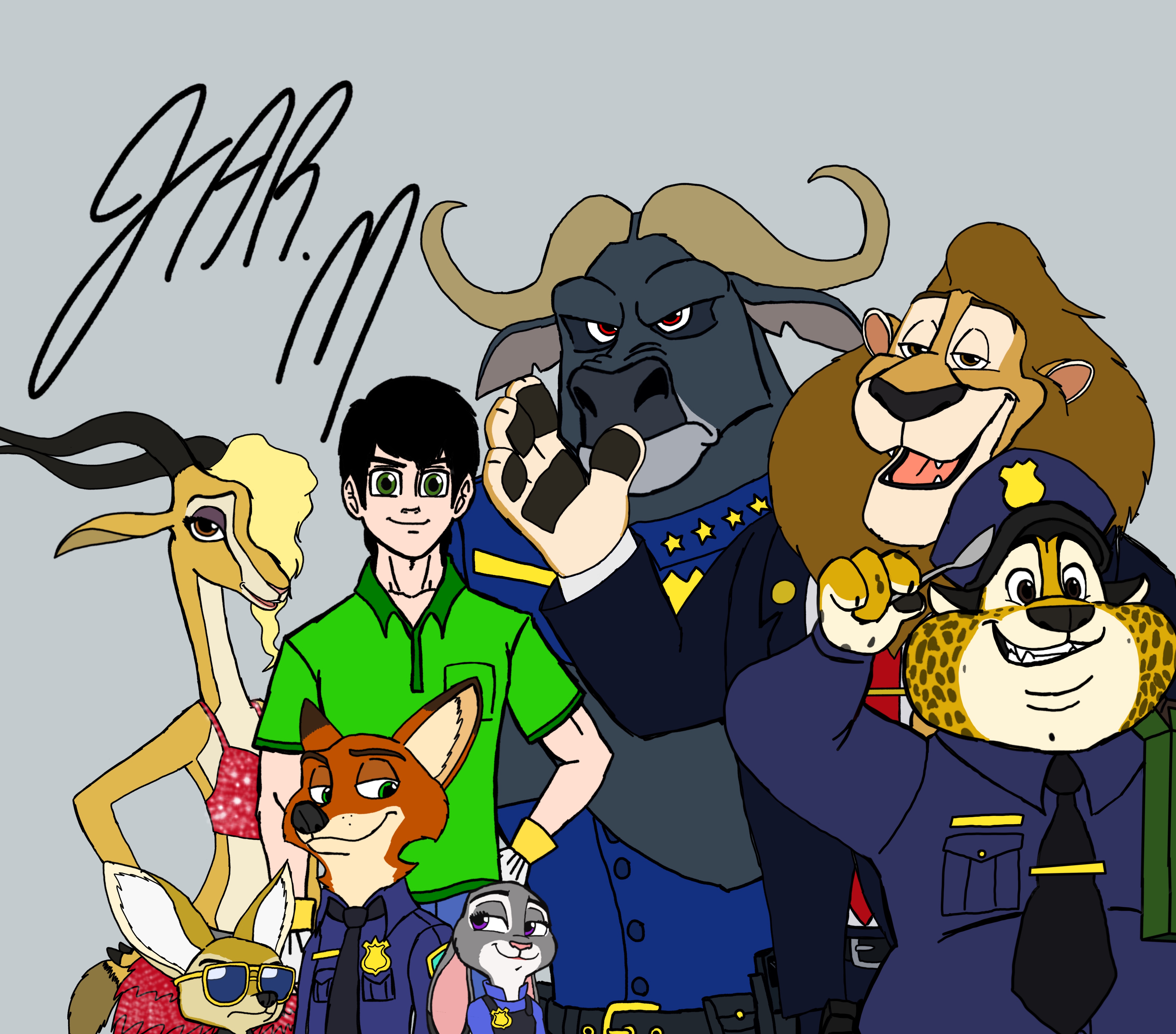 Zootopia and the Human 2019 by JMantheAngel on DeviantArt