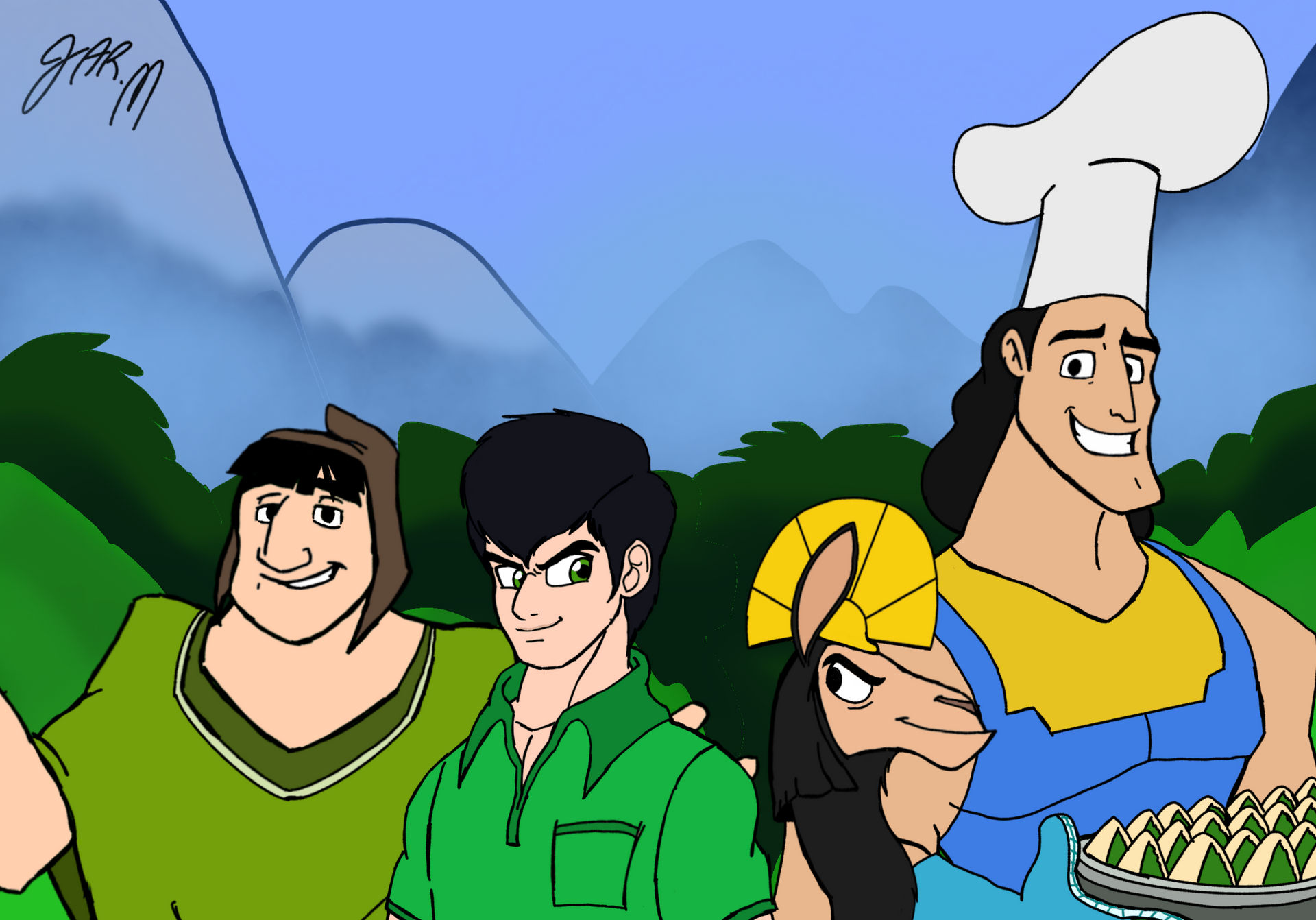 JMan And the Emperor New Grooves by JManTheAngel2 on DeviantArt